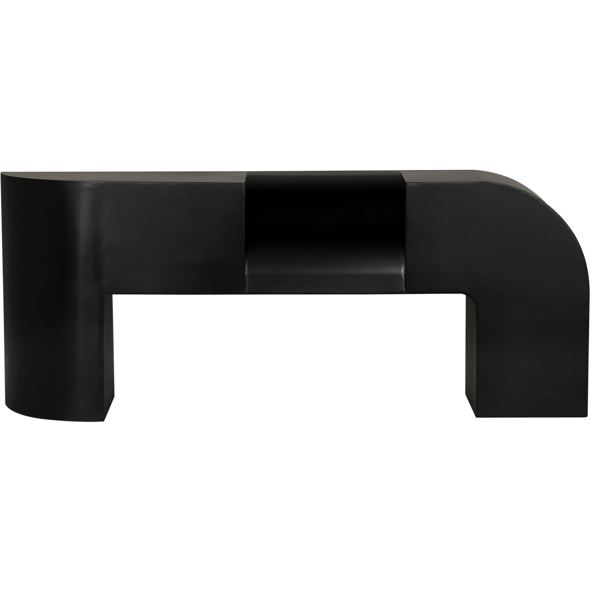 Crafter 75 X 14 inch Matte Black Console