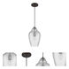 Brielle 1 Light 8.5 inch Oil Rubbed Bronze Pendant Ceiling Light