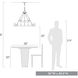 Alastair 12 Light 32 inch Matte Black Chandelier Ceiling Light
