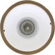 Eve 1 Light 6 inch Gold Pendant Ceiling Light
