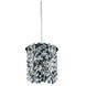 Allegri Milieu 1 Light 5.5 inch Chrome Mini Pendant Ceiling Light in Firenze Clear with Fleet Gold Accents 11760-010-FR102 - Open Box