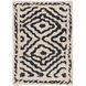 Atlas 36 X 24 inch Charcoal, Beige Rug