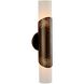 Exelsior 2 Light 3.5 inch Matte Swirl ADA Sconce Wall Light
