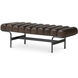 Harrison QN Dark Brown Living Room Bench