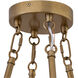 Kintrel 4 Light 28.75 inch Legacy Brass Pendant Ceiling Light