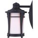 Madison 1 Light 11 inch Black Outdoor Wall Light