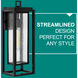 Coastal Elements Republic LED 20 inch Black Outdoor Wall Mount Lantern, Estate Series