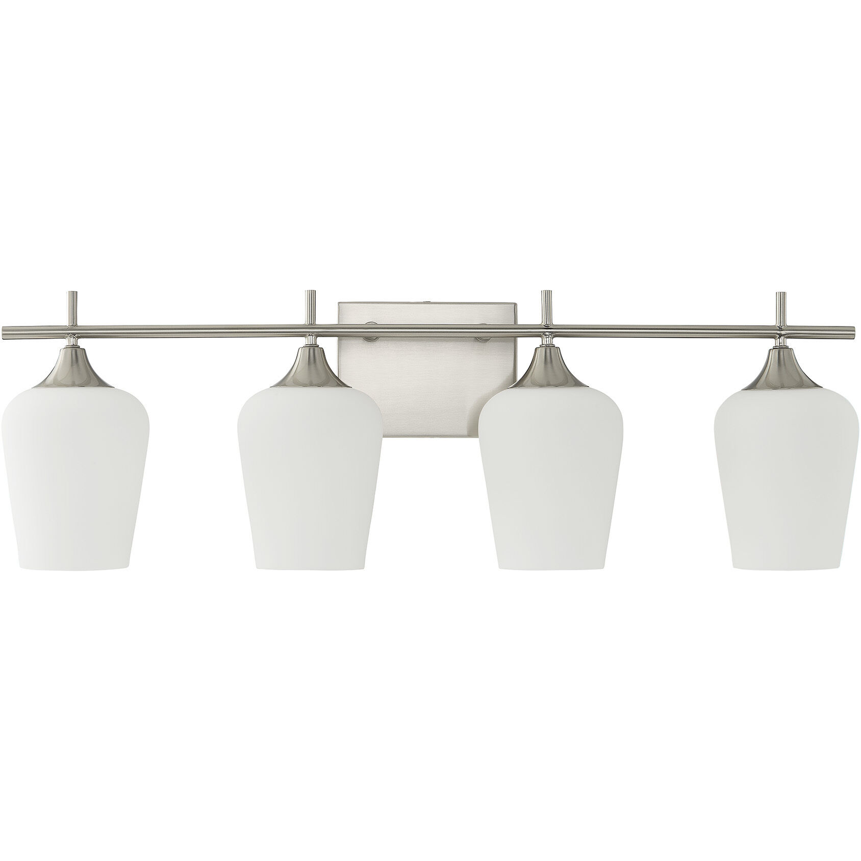 Octave 4 Light 28.75 inch Satin Nickel Bathroom Vanity Light Wall Light, Essentials