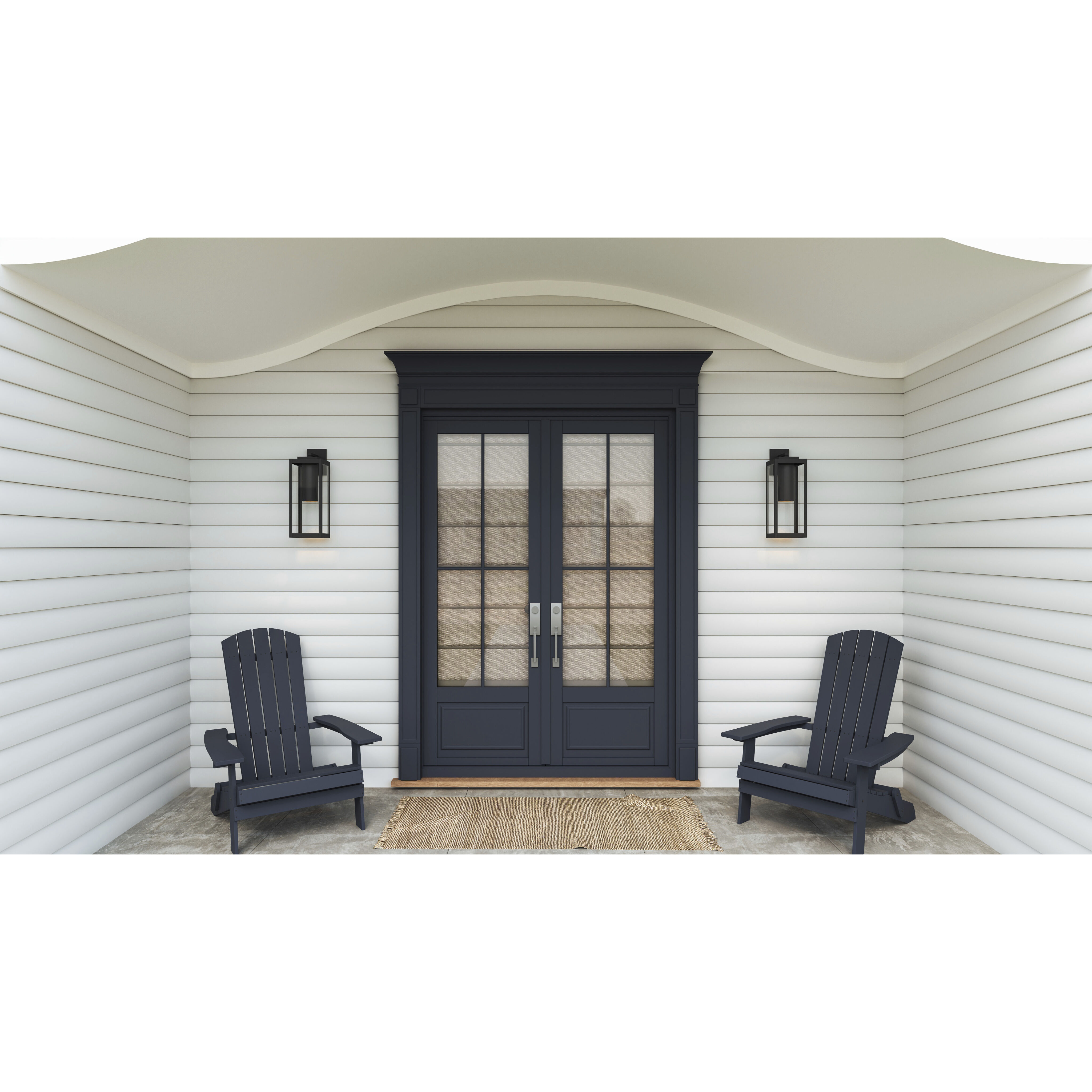 Westover LED 20 inch Earth Black Outdoor Wall Lantern, Large