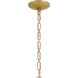 Marbelle 1 Light 10 inch Legacy Brass Pendant Ceiling Light