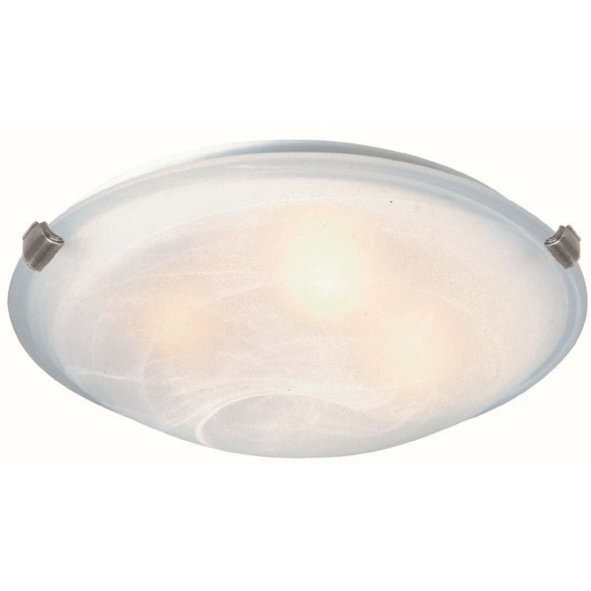 Clip Flush 3 Light 15.00 inch Flush Mount
