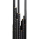 Matrix 68 inch 60 watt Matte Black Floor Lamp Portable Light in Matte Black/French Gold