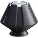 Portable 7 inch 9 watt Gloss Gray Table Lamp Portable Light