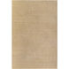 Boston 108 X 72 inch Tan / Ivory Handmade Rug in 6 x 9