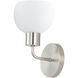 Coraline 1 Light 6 inch Satin Nickel Wall Sconce Wall Light