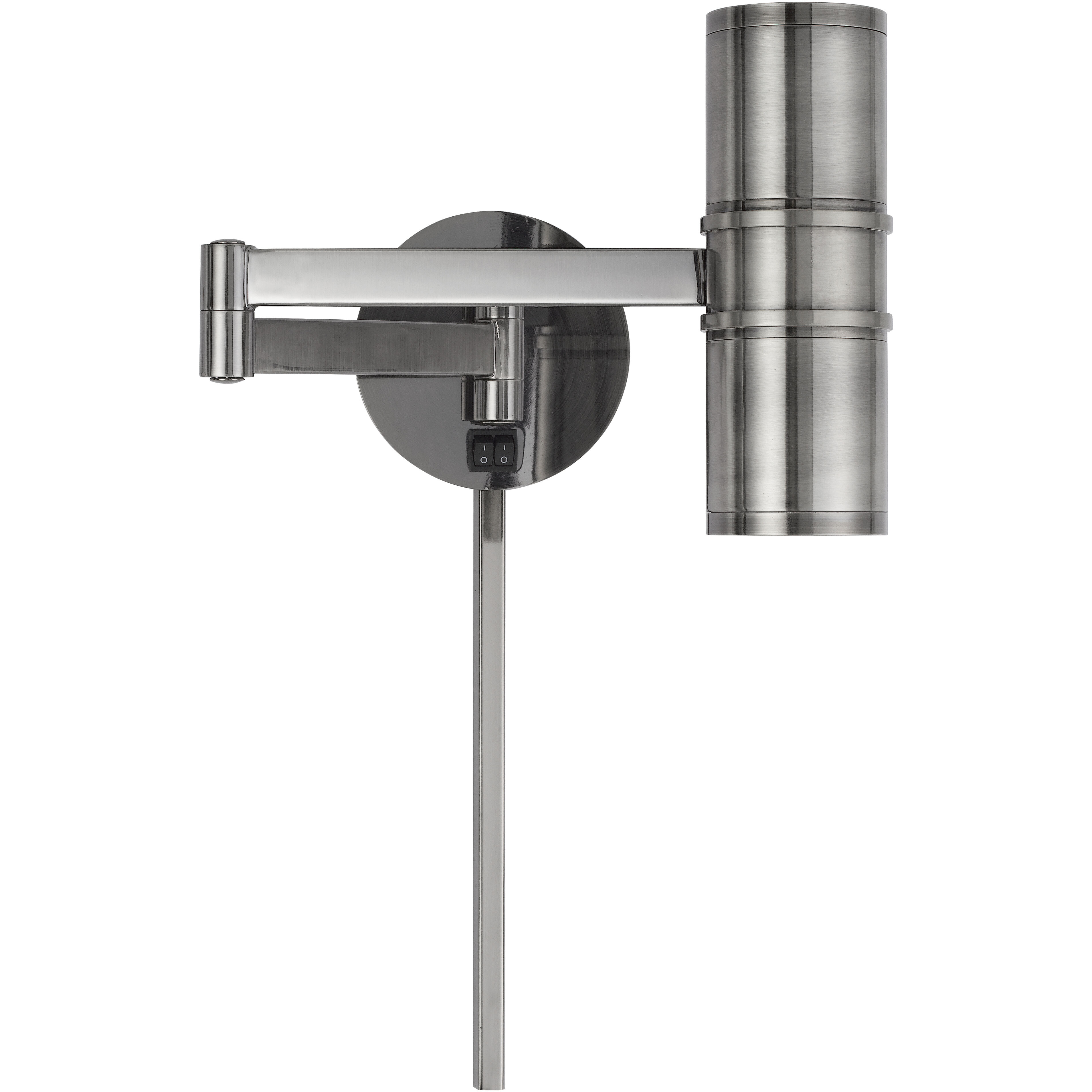 Swing Arm LED 6 inch Gun Metal Wall Lamp Wall Light