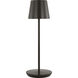 Sean Lavin Nevis 14.6 inch 2.4 watt Bronze Rechargeable Table Lamp Portable Light