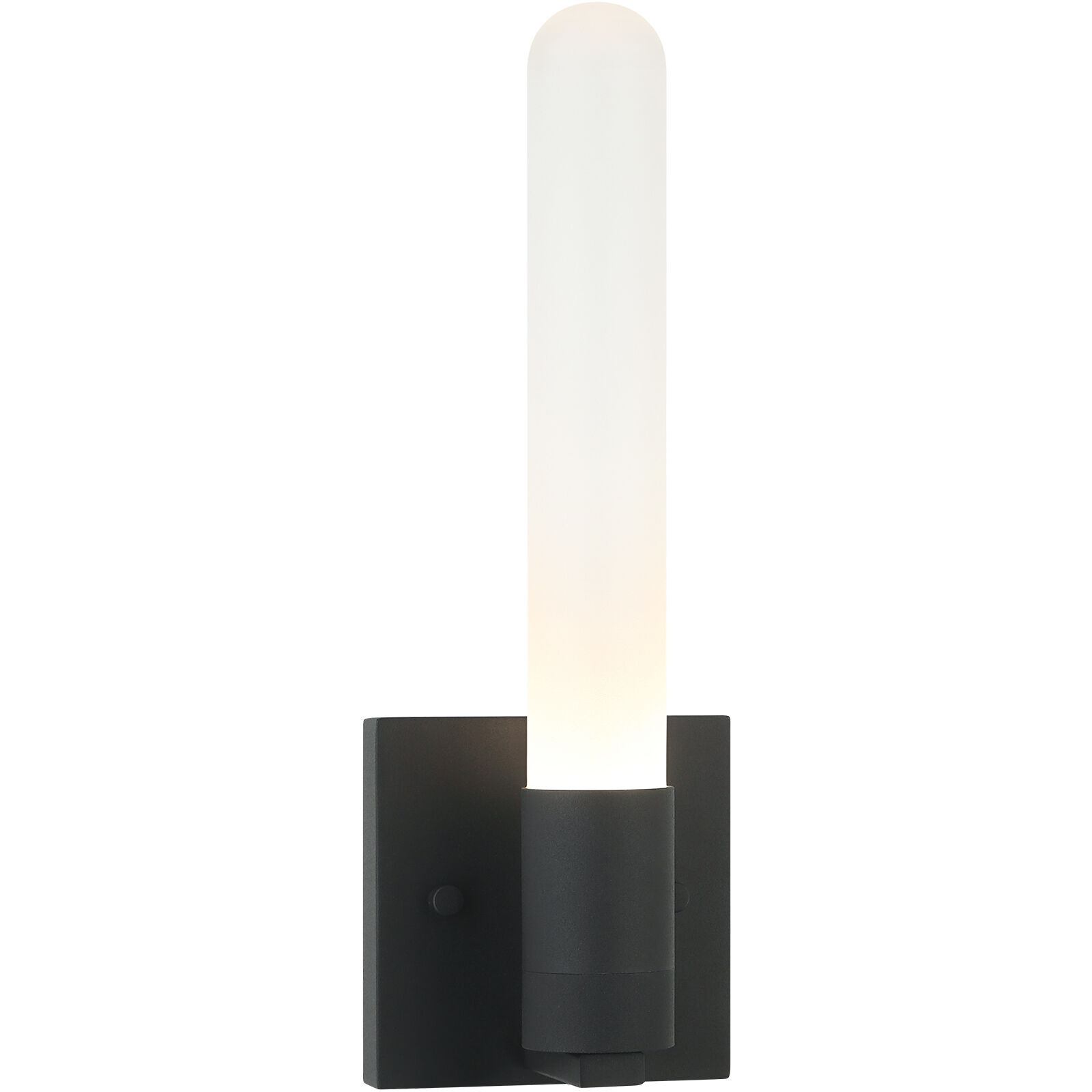 Aydin LED 4.38 inch Matte Black Wall Sconce Wall Light