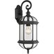 Kensington Outdoor Wall Lantern in Black