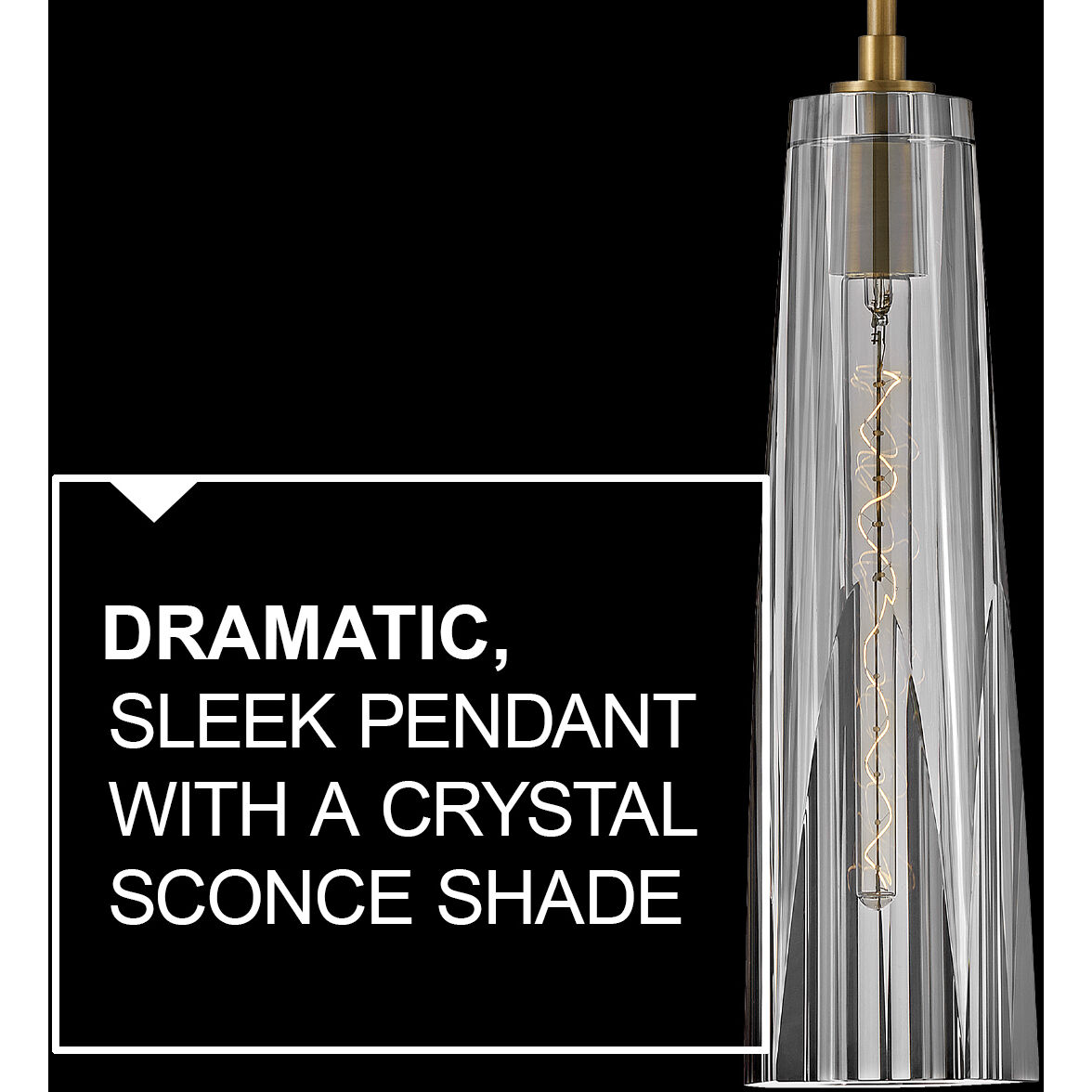 Cosette LED 5 inch Heritage Brass Pendant Ceiling Light in Heritage Brass / Smoke