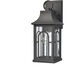 Triumph 1 Light 14.5 inch Textured Black Outdoor Wall Sconce