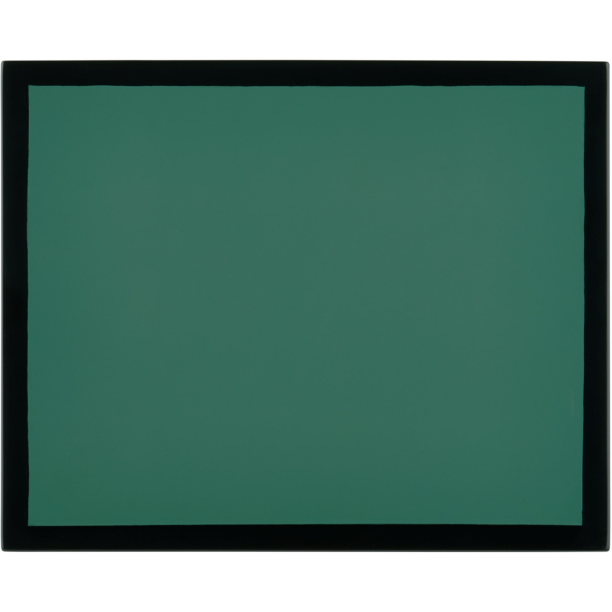 Lacquer 10.25 inch Green/Black Boxes, Set of 2