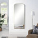 Meryem 72 X 30 inch Clear and Gold Wall Mirror