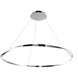 Eternal LED 41.56 inch Chrome Pendant Ceiling Light, dweLED