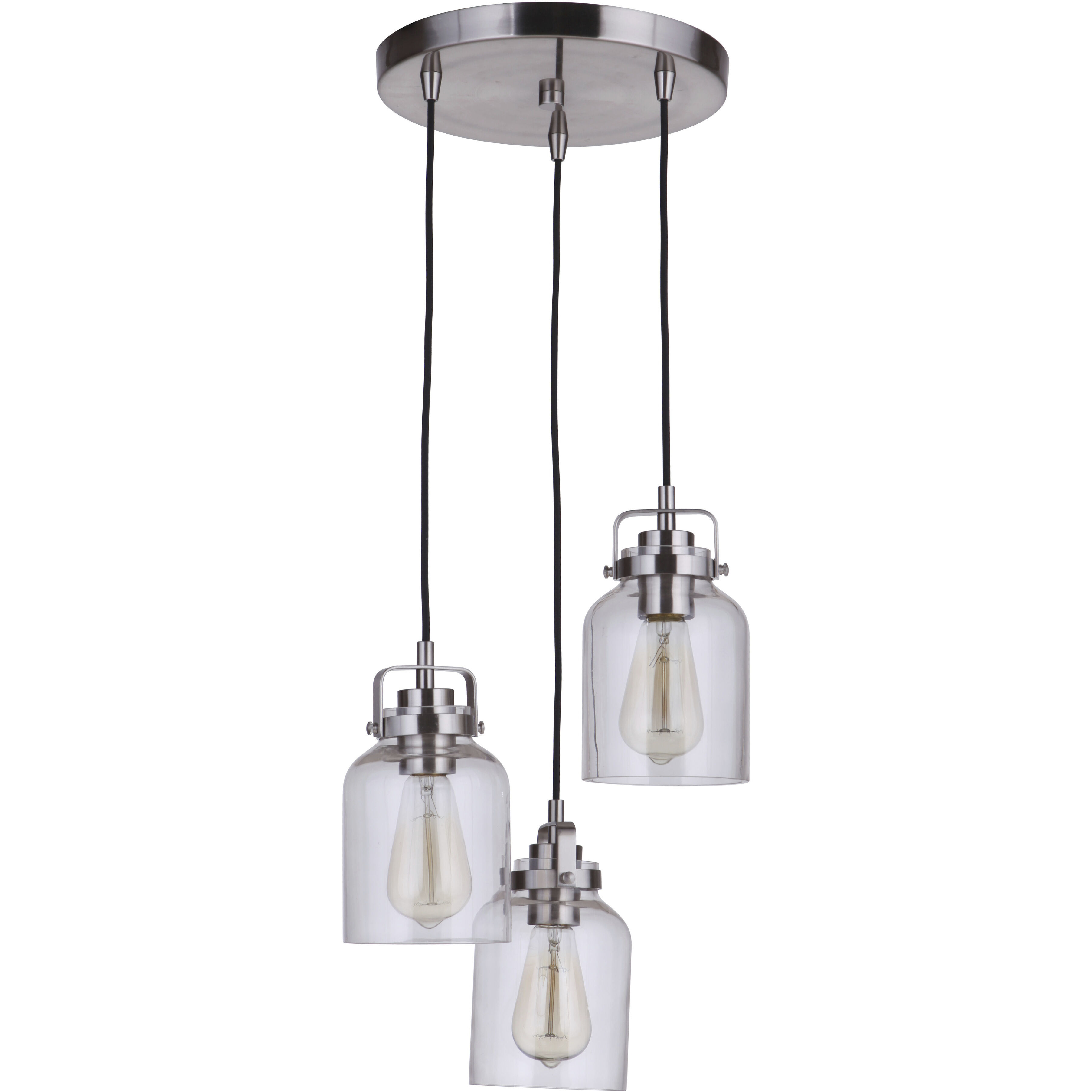 Foxwood 3 Light 11.88 inch Pendant