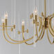 Divine 8 Light 38.25 inch Heritage Chandelier Ceiling Light