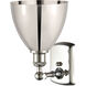 Ballston Dome LED 7.5 inch Polished Nickel Sconce Wall Light