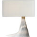 Anne-Marie Barton Terra-Forma 22.75 inch 8.00 watt Plaster White Right Table Lamp Portable Light
