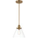 Barwell 1 Light 10 inch Oxidized Aged Brass Mini Pendant Ceiling Light
