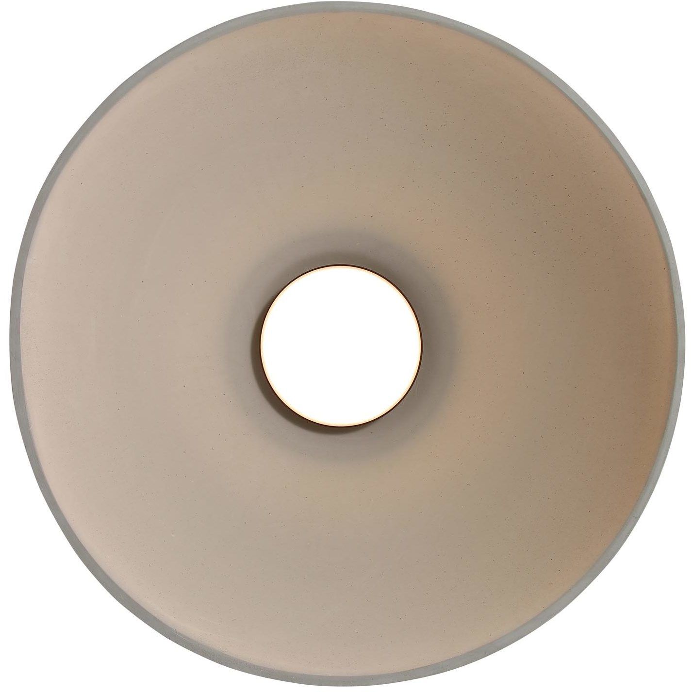 Aethera Pendant Ceiling Light in White Sandstone Cement