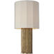 Anne-Marie Barton Fumar 23.5 inch 15.00 watt Ridged Tombac Table Lamp Portable Light