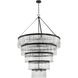Emory 30 Light 48 inch Black Forged Chandelier Ceiling Light