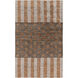 Scarborough 96 X 60 inch Medium Gray, Light Gray, Dark Green, Camel Rug