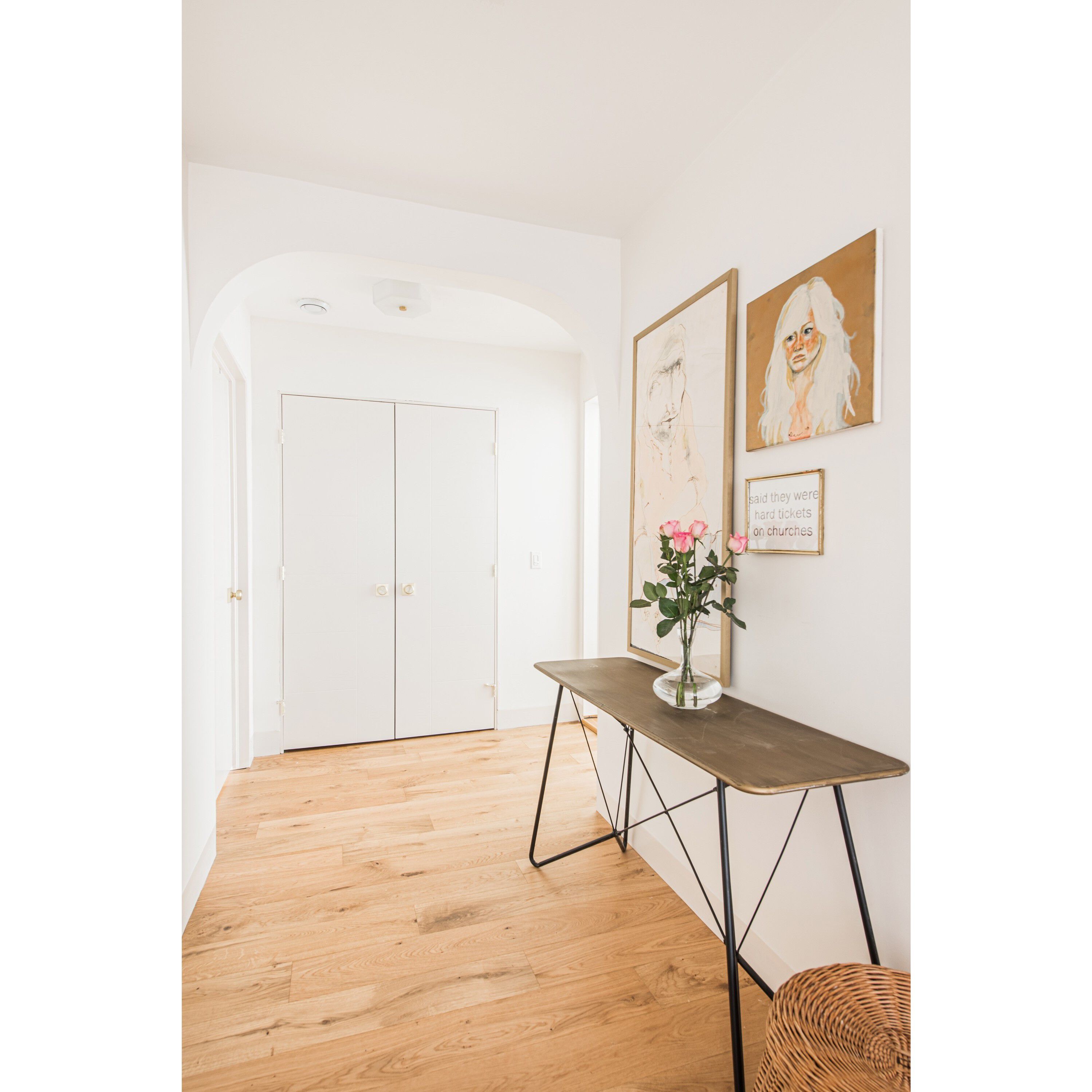 Lizzie LED 11 inch Aged Brass/Polished Nickel Flush Mount Ceiling Light