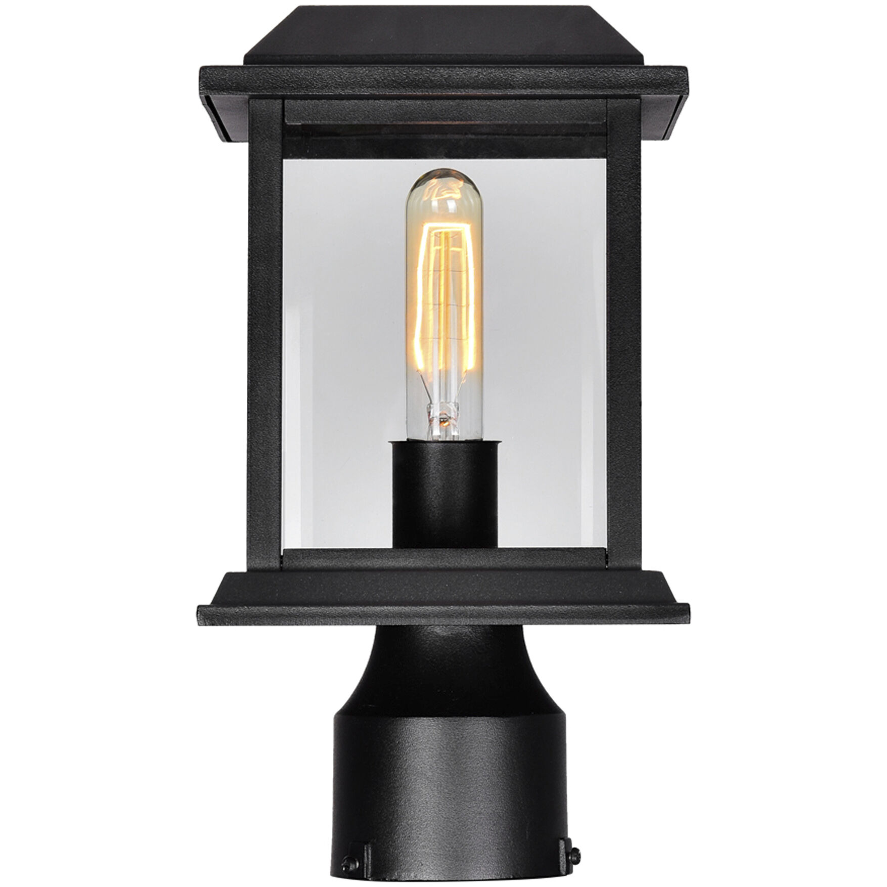 Blackbridge 1 Light 12 inch Black Outdoor Lantern Head