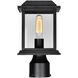 Blackbridge 1 Light 12 inch Black Outdoor Lantern Head
