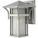 Estate Series Harbor Outdoor Wall Mount Lantern in Titanium, Small