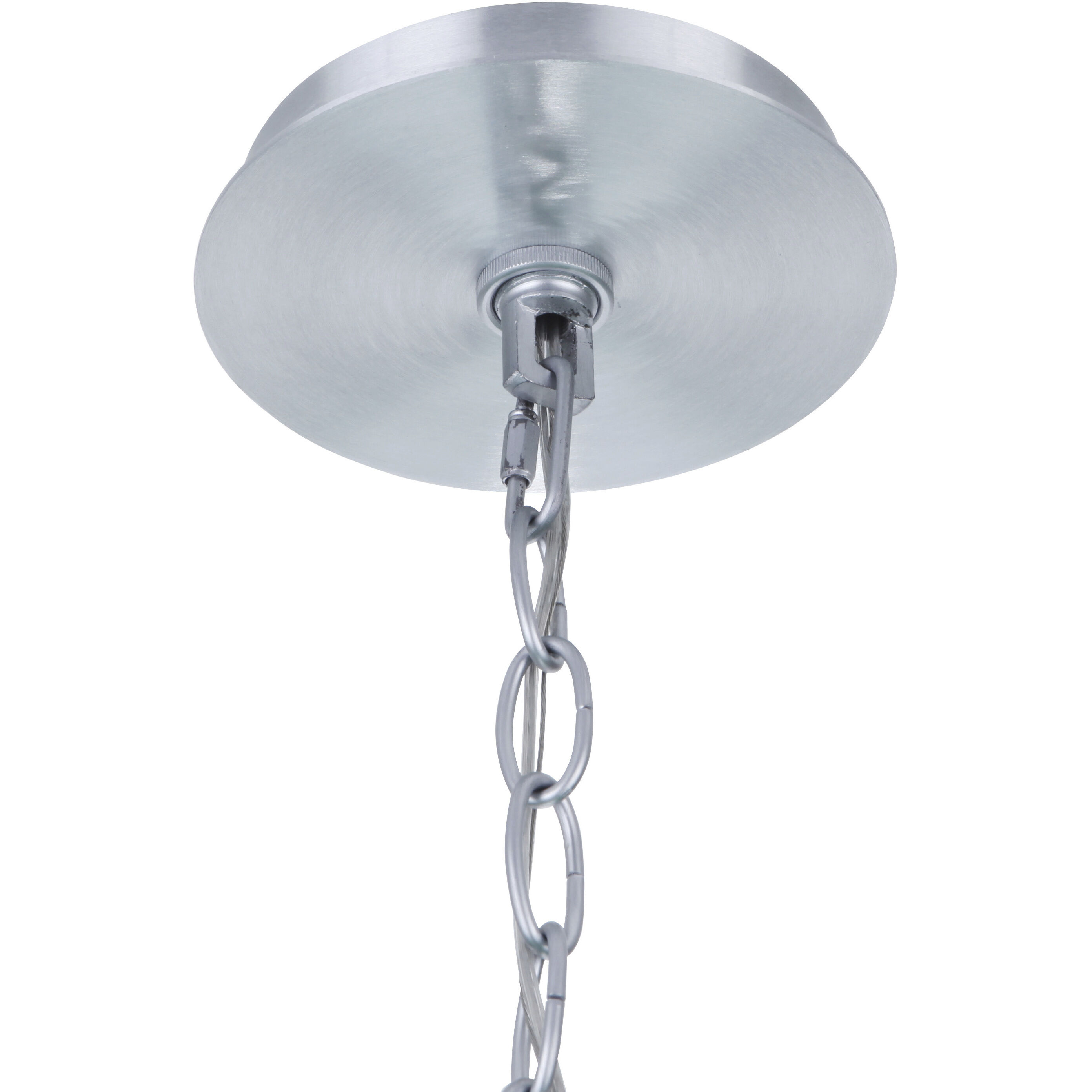 Laclede 1 Light 9.3 inch Satin Aluminum Outdoor Pendant