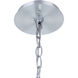 Laclede 1 Light 9.3 inch Satin Aluminum Outdoor Pendant