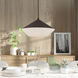 Stockholm 1 Light 18 inch Bronze Pendant Ceiling Light