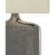 Musing 32.5 inch 150 watt Rustic Metallic Bronze Table Lamp Portable Light, Tall
