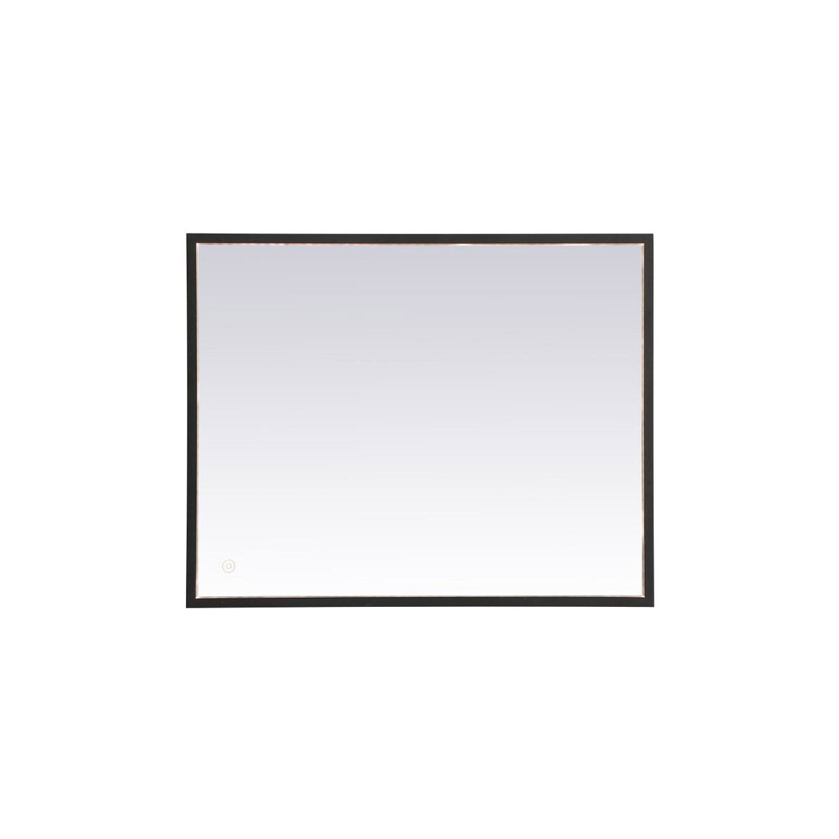 Pier 36 X 20 inch Black LED Mirror