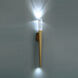 Scepter Wall Sconce Wall Light in Aged Brass