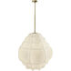 Yahara 35 inch Faux Vellum Pendant Ceiling Light