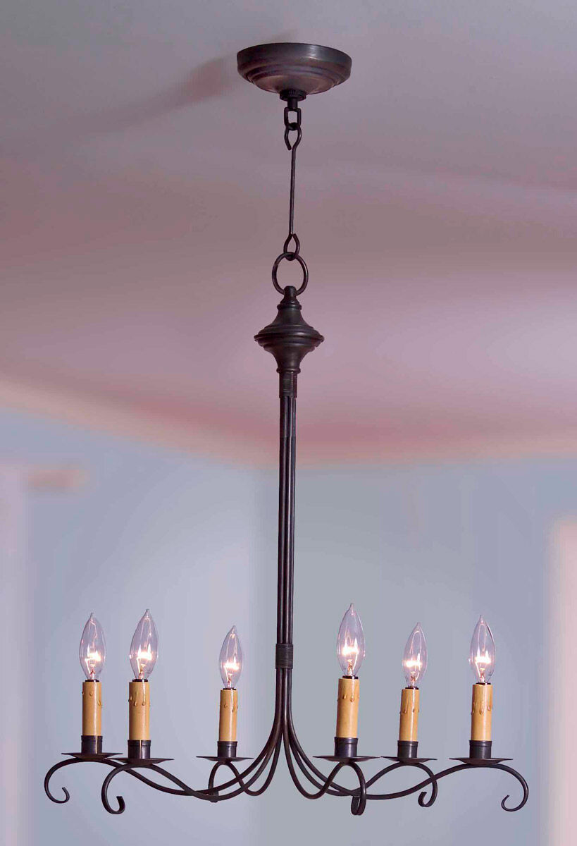 Hunter 6 Light 23.00 inch Chandelier