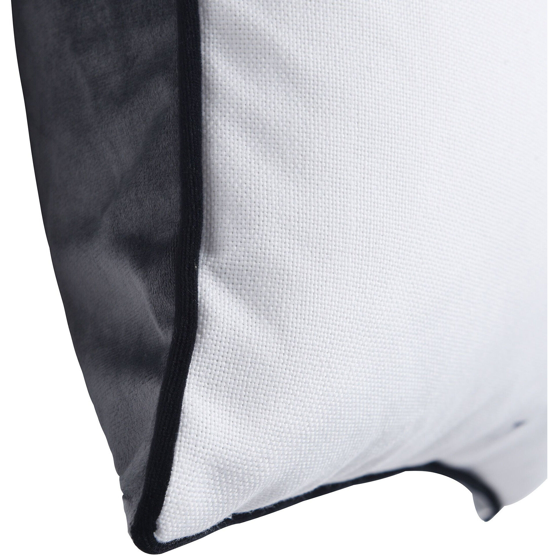 Dann Foley 24 inch White Throw Pillow